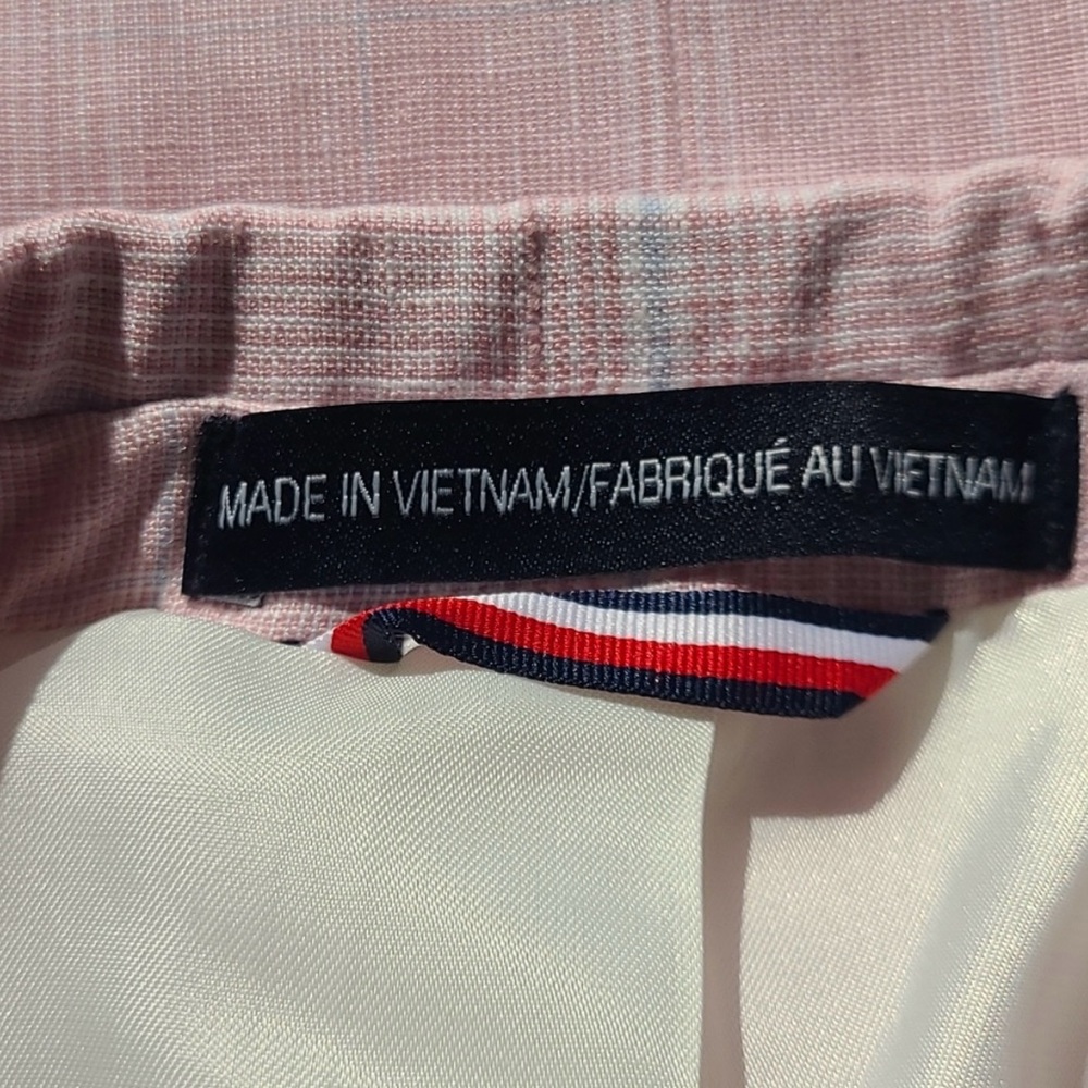 MEN’S NWT 🩷Tommy Hilfiger Pink Sport Coat with Notch Lapel! - Picture 7 of 14